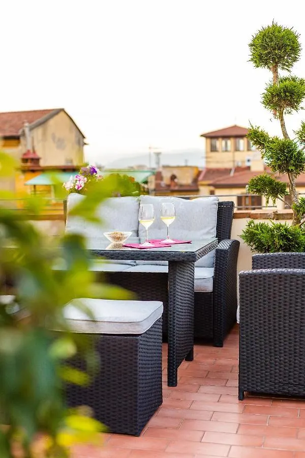 Hotel Annabella Roof Terrace Florence Italy