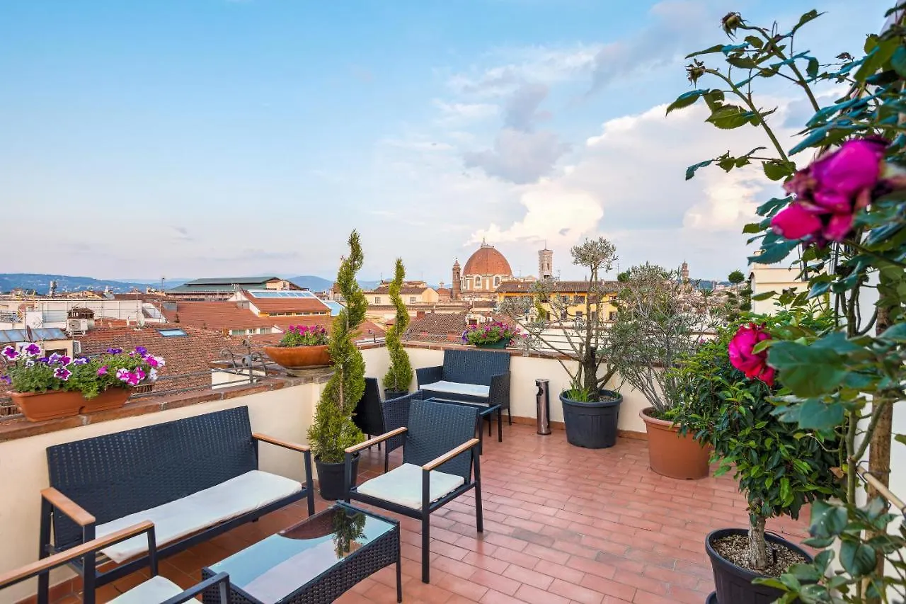 Hotel Annabella Roof Terrace Florence